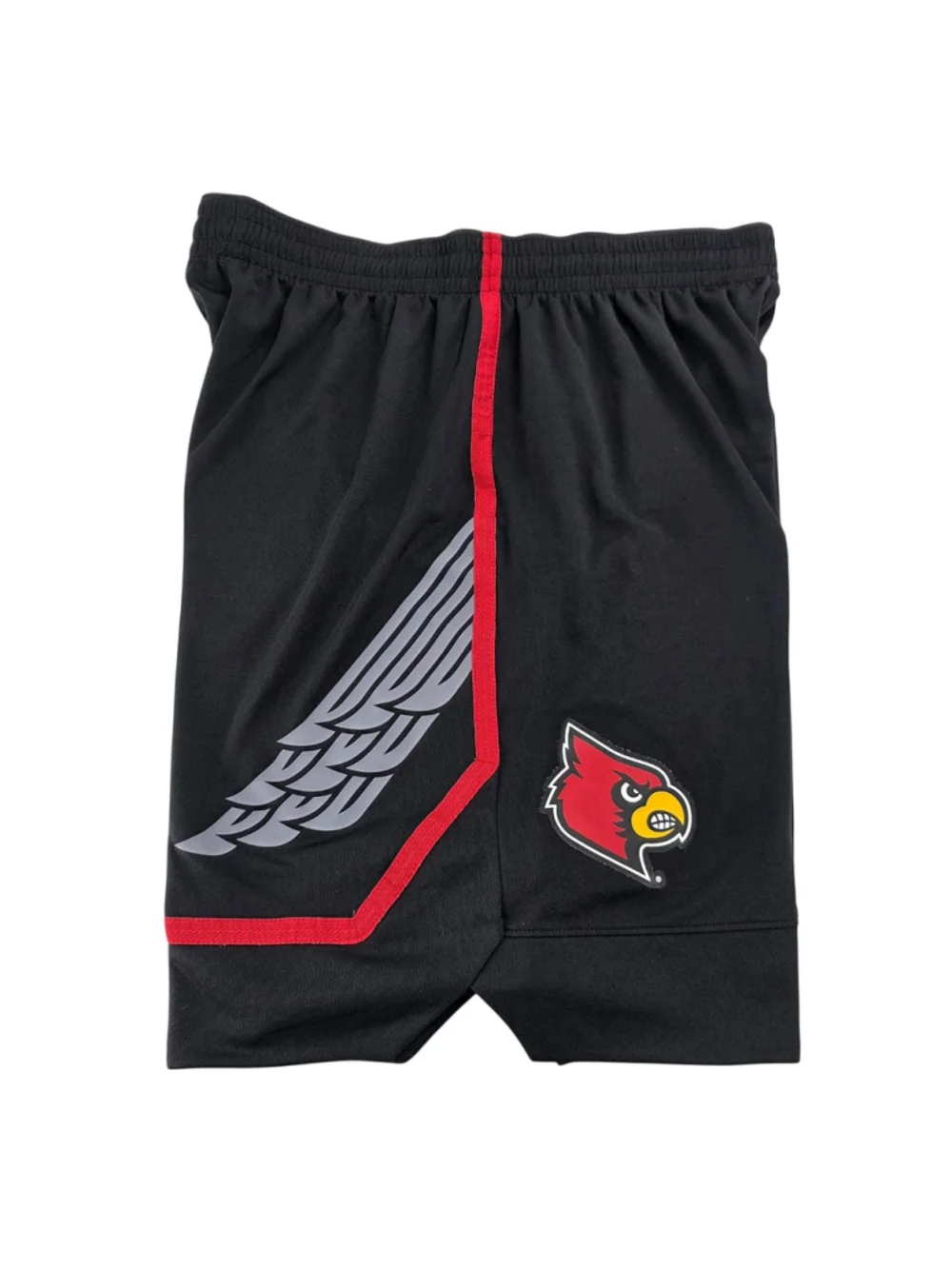 Adidas Louisville Cardinals Basketball Shorts Mens 2XL Black NCAA Team Issue 10